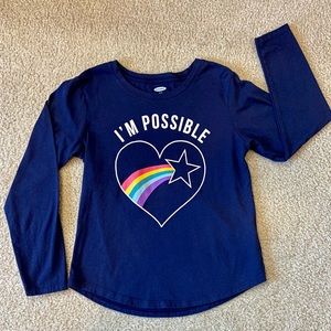 Old Navy Graphic Long Sleeve Tee